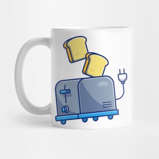 Toaster And Bread Mug